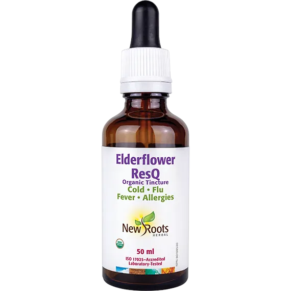 Elderflower ResQ Organic Tincture